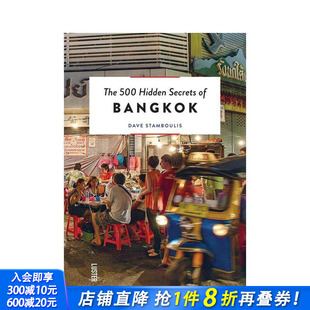 现货 英文原版 500个隐藏秘密旅行指南 曼谷 旅游攻略 Bangkok