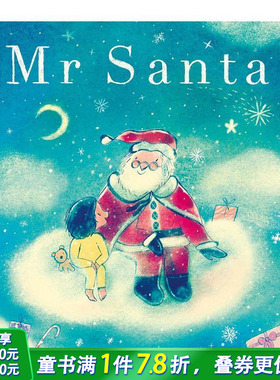 【预售】圣诞老人先生 Mr Santa 英国绘本作家Jarvis 英文儿童插画故事绘本 进口童书