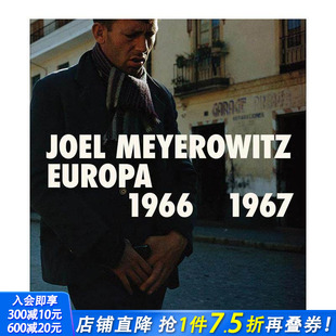英文 进口书 1967 Europa 彩色摄影大师 Meyerowitz 乔尔·迈耶罗维茨：欧洲之旅1966 Joel 正版 战后欧洲摄影游记 预售