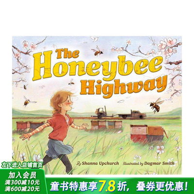 【预售】【迪士尼·地球无限可能】蜜蜂高速公路 Disney Planet Possible The Honeybee Highway 英文儿童插画科普绘本 进口童书