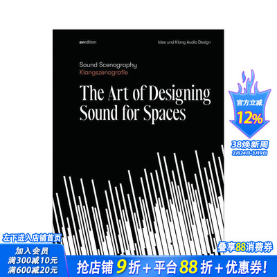 【预售】声音场景设计：空间声音设计的艺术 Sound Scenography:The art of Designing Sound for Spaces 英文设计 正版进口书