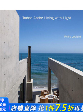【现货】Tadao Ando安藤忠雄：与光影同在Living with Light 英文原版建筑设计画册图册