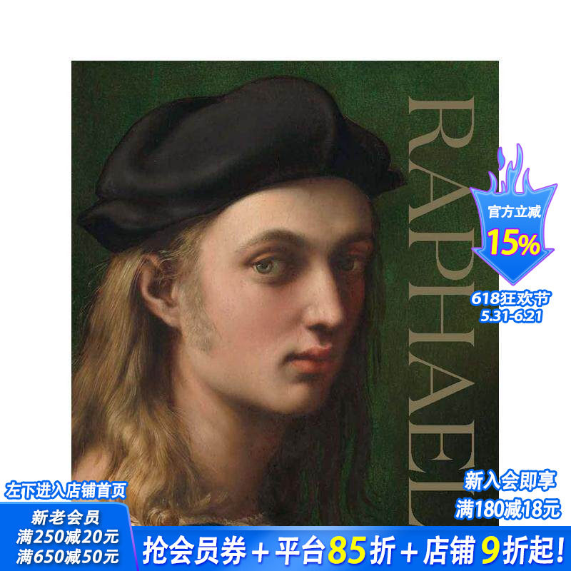 【预售】拉斐尔 Raphael 原版英文艺术画册画集 正版进口书