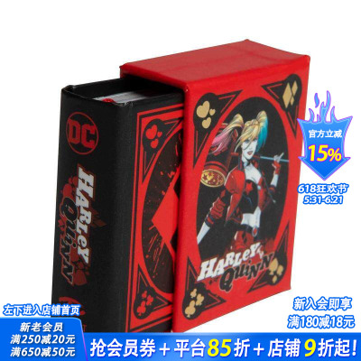 【现货】DC小丑女哈莉·奎茵 迷你小书 Harley Quinn (Tiny Book) 精装 英文进口微型艺术书 Insight Editions 正版进口书