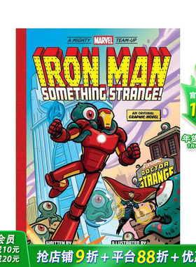 【预售】钢铁侠：奇异事件！ 【Mighty Marvel Team-Up】Iron Man: Something Strange!漫威粉丝 英文儿童漫画故事英语拓展进口书