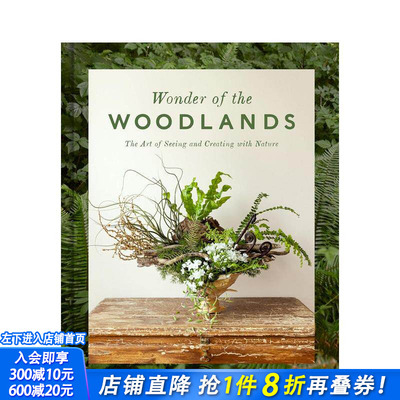 【预售】林地奇观 Wonder Of The Woodlands 原版英文手工制作 正版进口书