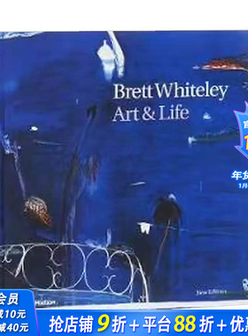 【现货】布雷特怀特利: 艺术与生活 Brett Whiteley - Art & Life 原版英文艺术画册画集 正版进口书