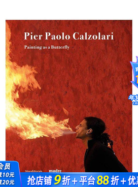 【预售】皮耶罗?保罗?卡尔佐拉利：如蝶之画 Pier Paolo Calzolari : Painting as a Butterfly 原版英文艺术画册画集 正版进口书