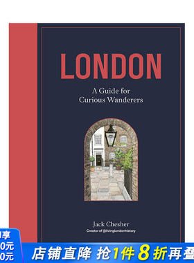 【现货】英文原版 伦敦：好奇漫游者插画指南 London: A Guide for Curious Wanderers 旅行 正版进口图书画册 善优图书