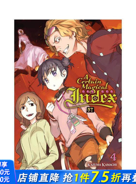 【预售】魔法禁书目录 新约篇 卷4 轻小说 A Certain Magical Index NT  Vol. 4 (light novel) 原版英文文学小说 正版进口书