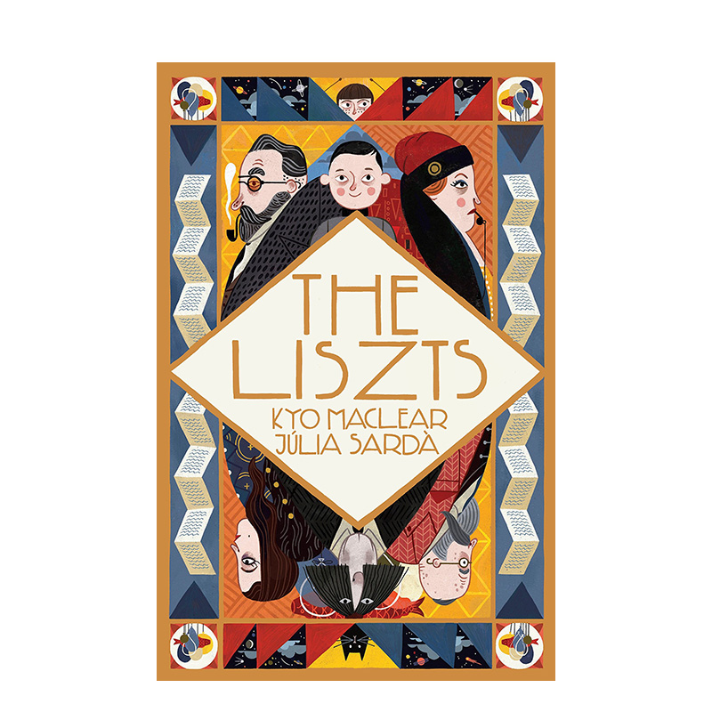 【预售】英文原版 【Júlia Sardà】The Liszts 李斯特一家 艺术插画  英语儿童进口绘本 善优童书