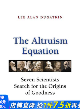 【预售】利他主义方程式 The Altruism Equation 原版英文社会科学 正版进口书