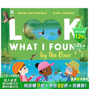 【预售】英国国民信托:看我在河边发现了什么 National Trust: Look What I Found by the River 英文儿童插画故事绘本 进口童书