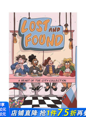 【预售】失物招领：城市之心系列 Lost and Found:A Heart of the City Collection 英文漫画 正版进口书