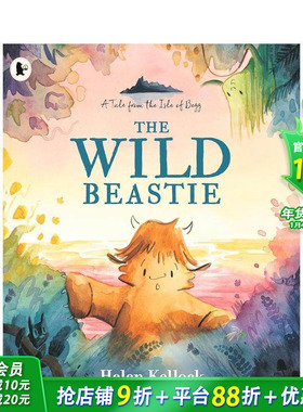 【现货】荒野小兽：贝格岛传说 The Wild Beastie: A Tale from the Isle of Begg 英文儿童插画故事绘本 进口童书