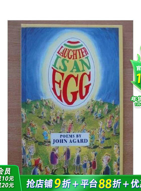 【预售】笑声是一颗鸡蛋 Laughter is an Egg 原版英文小说故事 英语拓展阅读进口书