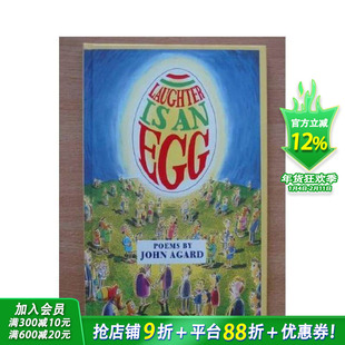 【预售】笑声是一颗鸡蛋 Laughter is an Egg 原版英文小说故事 英语拓展阅读进口书