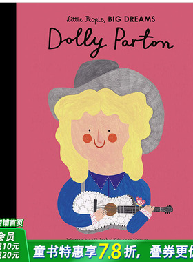 【预售】【小人物,大梦想】Dolly Parton 多莉·帕顿 英文原版儿童艺术启蒙【善优童书】