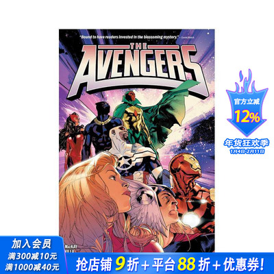 【预售】复仇者联盟 BY JED MACKAY 卷1：不可能的城市 AVENGERS BY JED MACKAY VOL. 1 原版英文漫画书 正版进口书
