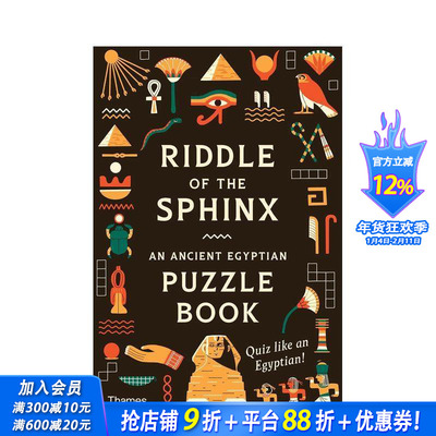 【现货】狮身人面像之谜 The Riddles of the Sphinx 原版英文人文历史 正版进口书