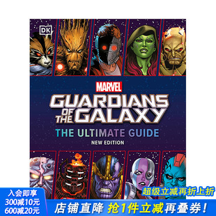 漫威银河护卫队百科指南 Edition New Galaxy 预售 英文原版 The Guardians Marvel Guide Ultimate the