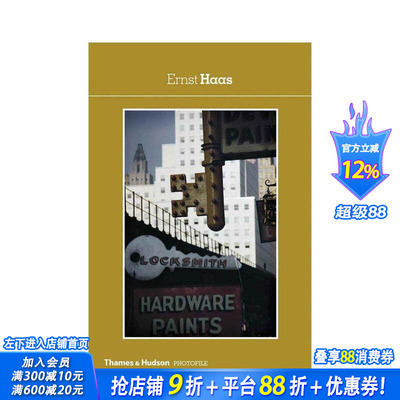 【现货】恩斯特·哈斯 【Photofile】Ernst Haas 原版英文摄影作品集 正版进口书