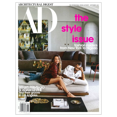【现货】【单期杂志】Architectural Digest Magazine建筑纪要杂志(USA) 2021年08期 9月刊美国 英文原版进口正版杂志期刊