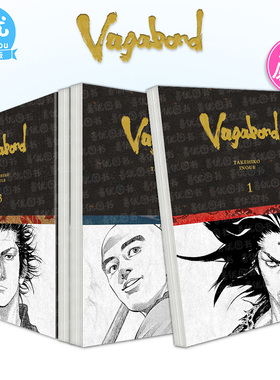 【现货】浪客行精装限定版 卷1-4册（多册选拍） 井上雄彦 Vagabond Definitive Edition， Vol. 1 原版英文漫画书 正版进口书