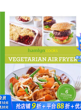 【预售】【哈姆林烹饪系列】素食空气炸锅食谱 【Hamlyn Cooks】Vegetarian Air Fryer 原版英文餐饮生活美食 正版进口书