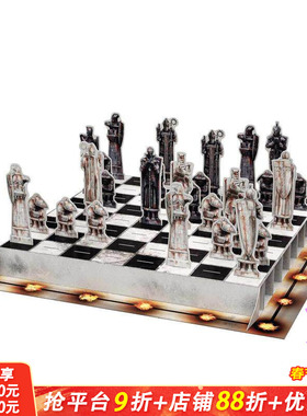 【现货】哈利·波特：魔法学院国际象棋立体书 Harry Potter: The Pop-Up Wizard Chess Set 英文生活电影幕后花絮 正版进口书