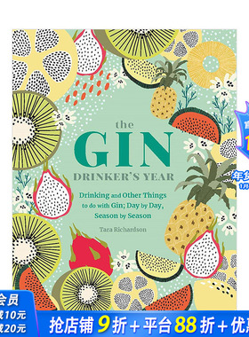【现货】金酒爱好者的一年四季酒谱 琴酒鸡尾酒调酒指南 The Gin Drinker’s Year 英文原版进口图书