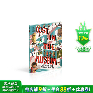 【现货】英文原版 DK大都会艺术博物馆2册 展览馆绘本指南+藏品贴纸游戏书 艺术启蒙 历史人文 开拓眼界 趣味互动