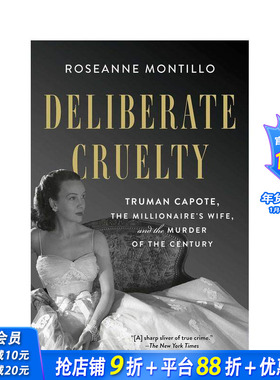 【预售】杜鲁门·卡波特：百万富翁的妻子和世纪谋杀案 Truman Capote 原版英文文学小说 正版进口书