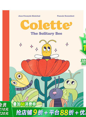 【现货】孤独的小蜜蜂科莱特 Colette: The Solitary Bee 英文儿童插画故事绘本 进口童书