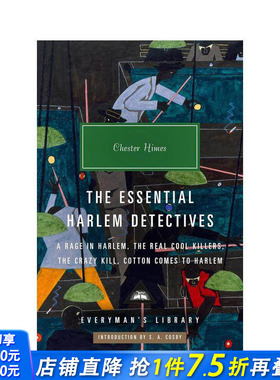 【预售】哈莱姆侦探备：哈莱姆之怒、真正的酷杀手、疯狂杀戮 The Essential Harlem Detectives 原版英文文学小说 正版进口书
