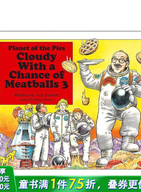 【现货】英文原版 外公的拿手菜3：馅饼星球 Cloudy With a Chance of Meatballs 3 英文儿童故事绘本 进口原版书籍 善优图书