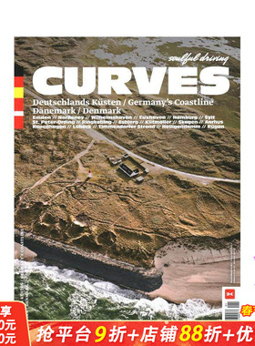 【预售】曲线：德国海岸线 | 丹麦（德语 / 英语对照） Curves: Germany's Coastline | Denmark 原版英文旅行 正版进口书