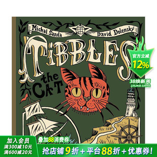 【预售】猫咪蒂布尔斯 博洛尼亚童书奖 Tibbles the Cat 英文儿童漫画英语故事阅读拓展 进口童书