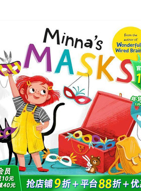 【现货】【奇妙连线故事】米娜的面具 神经多样性人士所拥有的非凡能力 【Wonderfully Wired Stories】 Minna's Masks 原版英文