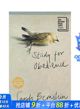 【预售】【2023布克奖短名单】服从性研究 Study for Obedience 原版英文文学小说 正版进口书