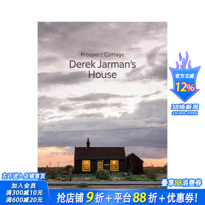 【预售】愿景小屋：德里克·贾曼的房子 Prospect Cottage: Derek Jarman's House  原版英文生活 正版进口书