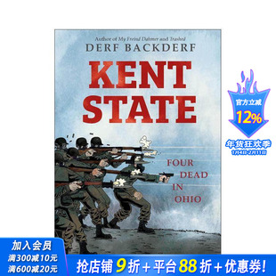 【预售】肯特州:俄亥俄州四人死亡 Kent State: Four Dead in Ohio 原版英文漫画书 正版进口书
