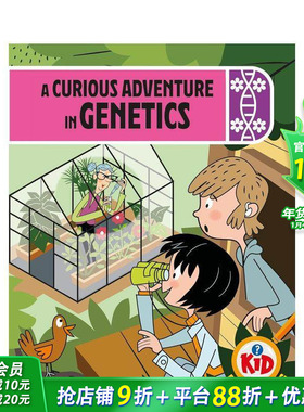 【现货】儿童侦探：遗传学的奇妙冒险 Kid Detectives: A Curious Adventure in Genetics 12岁+英文小说故事 英语拓展阅读进口书