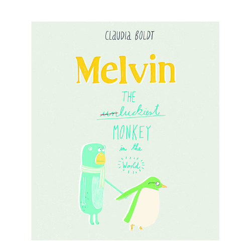 【现货】Melvin the Luckiest Monkey 梅尔文,幸运的猴子 英文原版绘本【善优童书】