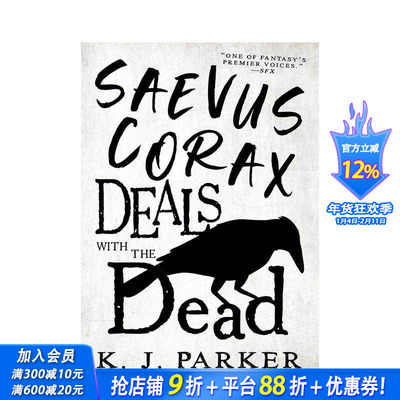 【预售】萨维乌斯·科拉克斯与死者打交道 Saevus Corax Deals With the Dead 原版英文文学小说 正版进口书