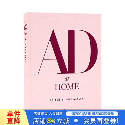 【预售】建筑文摘特辑：家即居者 AD at Home:Architectural Digest 英文室内设计装饰 安邸 原创性室内空间设计美学 正版进口书