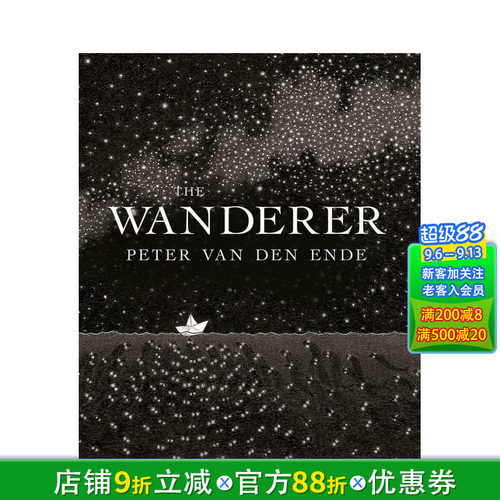 【现货】插画师协会得奖作品 漫游者/流浪者The Wanderer 3-6岁儿童趣味绘本 英文原版精装 Peter Van Den Ende绘画【善优童书】
