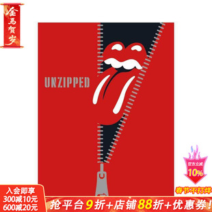 【现货】揭开滚石乐队的背后故事The Rolling Stones:Unzipped 60周年音乐纪念特辑图册图集 英文原版