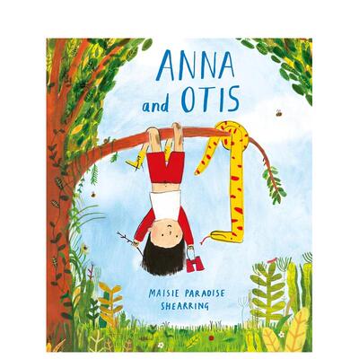 【现货】Anna and Otis 安娜与小蛇 英文艺术绘本 Maisie Paradis【善优童书】