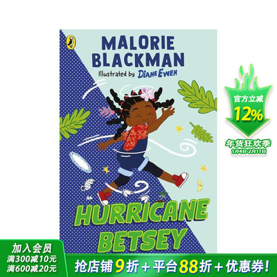 【预售】【贝齐·比格洛历险记】飓风贝齐 Hurricane Betsey 英文儿童故事绘本 英语拓展阅读进口童书 迷你冒险系列故事集